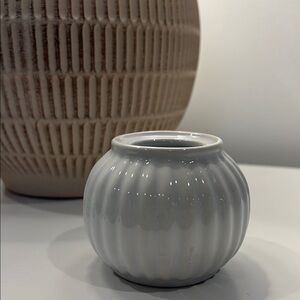 Elegant White Ceramic Vase